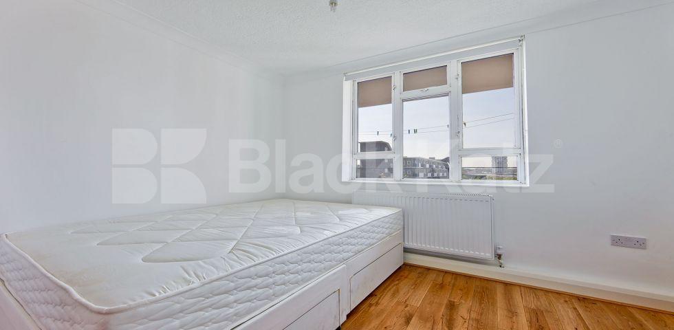 superbly located larger than average mid-century development   Stewarts Road , Battersea Park Station